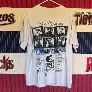 Size L - Brooklyn Projects x Linkin Park From The Inside White T-Shirt